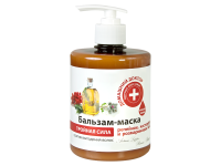 Μάσκα (Balm-Mask) για μαλλιά "Home doctor" τριπλής ισχύος, κολλιτσίδα, καστορέλαιο, 500 ml Μάσκα (Balm-Mask) για μαλλιά "Home doctor" τριπλής ισχύος, κολλιτσίδα, καστορέλαιο, 500 ml