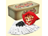 Русское Лото , Lotto σε μεταλλικό κουτί δώρου ρετρό στυλ, πολυτελές 24 x 12 εκ., ξύλο, μέταλλο cf4a5fb31b5f36bc24c86d79548a9884-f