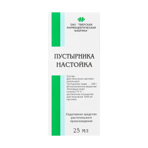 Βάμμα Motherwort 25 ml 1 τεμ (Пустырник, настойка 25 мл 1 шт) Βάμμα Motherwort 25 ml 1 τεμ (Пустырник, настойка 25 мл 1 шт)