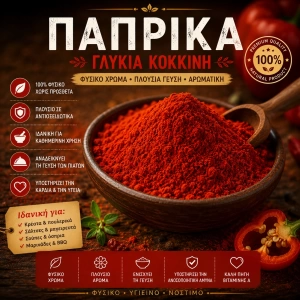 Πάπρικα Γλυκιά σε Σκόνη