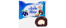 Σοκολατακια με αποξηραμένα δαμάσκηνα σε γλάσο με βάση το κακάο (Конф. Леди Ночь Чернослив) ~250gr (ΧΥΜΑ)