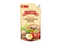 Μαγιονέζα από αυγά φραγκόκοτας 67% (Майонез с перепелиным яйцом) 380g