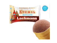 Παγωτό "Кремль" με γεύση σοκολάτα σε χωνάκι βάφλας (Пломбир шоколадный, в вафельном стаканчике) 80gr