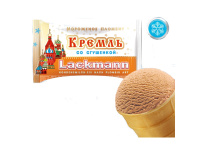 Παγωτό "Кремль" με ζαχαρούχο γάλα σε χωνάκι βάφλας