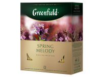 Τσάι Μαύρο Greenfield Spring Melody με θυμάρι (Чай Greenfield "Spring Melody", черный с чабрецом) 100τεμ x 1,5g
