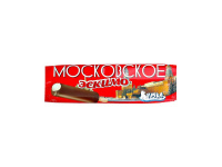 Παγωτό βανίλιας με επικάλυψη σοκολάτας (Мороженое Эскимо Московское) 55gr