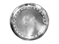 Δίσκος σερβιρίσματος - σταφύλι, ανοξείδωτο, Ø 32 cm