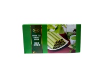 Ρολά μπισκότων με γεύση πράσινo τσάι, 124gr