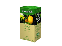 Τσάι Μαύρο "Greenfield" Lemon Spark (Чай Greenfield "Lemon Spark", черный, со вкусом лимона) 25τεμ x 2g