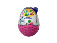 Αυγό Lucky Girl με σοκολατάκια + παιχνίδι για κορίτσια 35g