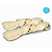 Μπισκότα Twister με κρέμα βανίλιας και κομματάκια σοκολάτας, προψημένα, κατεψυγμένα