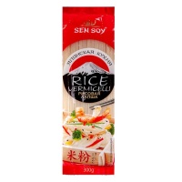 Noodles SEN SOY με ρύζι, χωρίς γλουτένη / Японская кухня, рисовая лапша, не содержит глютен 300gr