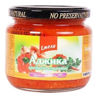 Σάλτσα μέτρια καυτερή Adjika 'Emela' 335ml