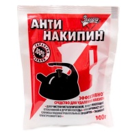 Σκόνη για Άλατα 100g "Антинакипин порошок "Золушка" (красный), 100 g"