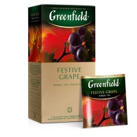 Τσάι Herbal Collection "Greenfield" Festive Grape 25τεμ x 2g