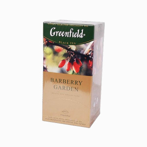 Τσάι μαύρο "Barberry Garden" (чай greenfield с ягодами барбариса) 25 τεμ x1,5g