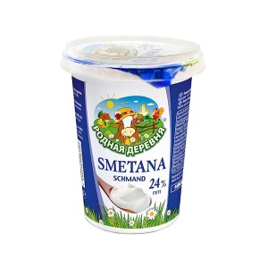 Σμετάνα (Ξινή κρέμα) 24% λιπαρά 375g