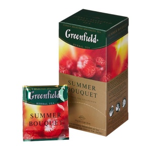 Τσάι Herbal Tea Collection "Greenfield" Summer Bouquet (Чай Greenfield Summer Bouquet, травяной) 25τεμ x 2g