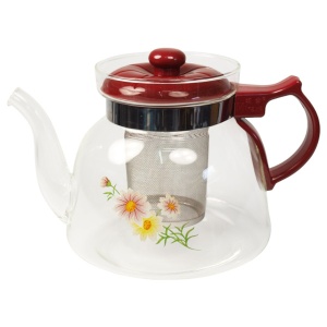 Τσαγιέρα για τσάι και καφέ, 1,1 lit με αφαιρούμενο σουρωτήρι (Чайник и кофеварка со съемным фильтром-ситечком 1,1 л.)