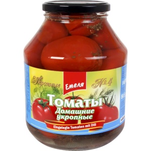 Τουρσί ντομάτες 1,7L (Томаты Домашние №1 Классик 1,7л)