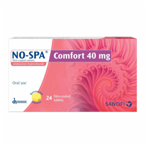 NO-SPA comfort 40mg x24 tablet (но-шпа комфорт 40мг х24 таблетки)