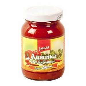 Σάλτσα Πικάντικη "Babushka's adjika" (Аджика Бабушкина ) 200g 
