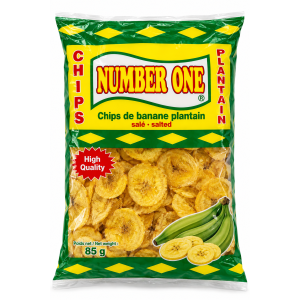 Τσιπς πλαντειν με αλατι (Chips de banane plantain salé – Number One – 85 g) 644b13df-41ee-4abb-bc00-3745ffb4a45e