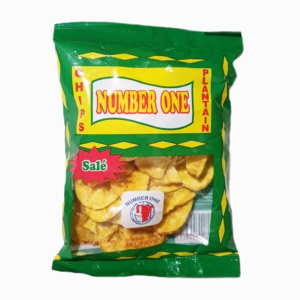 Plantain Chips αλατισμένα NUMBER ONE 85GR