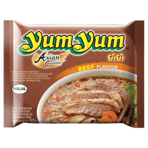 Noodles Στιγμής "YUM YUM" Με Γεύση Μοσχάρι 60gr