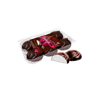 Ζεφίρ με γεύση βανίλιας και επικάλυψη γλάσου σοκολάτας (Зефир Ля-Фам в глазури со вкусом ванили) 205gr