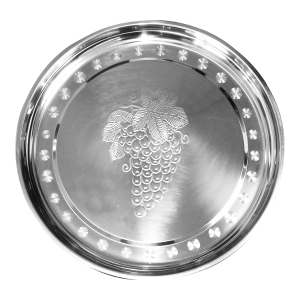 Δίσκος σερβιρίσματος - σταφύλι, ανοξείδωτο, Ø 32 cm