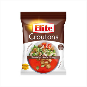 Elite κρουτόν ολικής αλέσεως για σαλάτες & σούπες (75g)