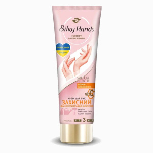 Προστατευτική κρέμα χεριών silky hands (крем для рук silky hands захисний) 72ml