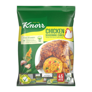 Κύβοι μπαχαρικών "Knor" κοτόπουλο 45x8gr