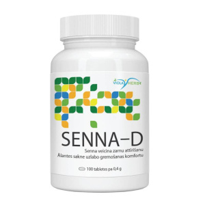 Senna-D, (100 δισκία, 0,4 g το καθένα) - Сенна-Д, (100 таб., по 0,4г)