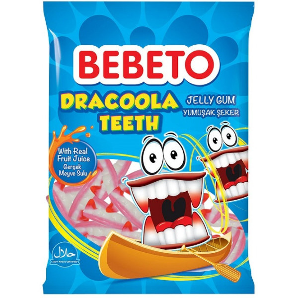 Ζελεδάκια Bebeto Dracula Teeth 80gr