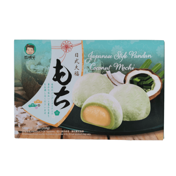 Mochi Pandan Coconut Flavor 210g