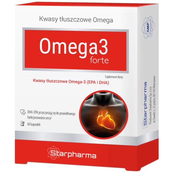 Starpharma Omega 3 Forte 60 κάψουλες Fatty Acids