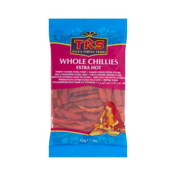 Chili whole extra hot 50gr