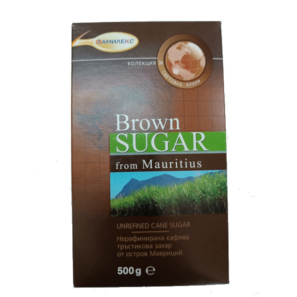 Καστανή ζάχαρη (захар кафява) 500gr